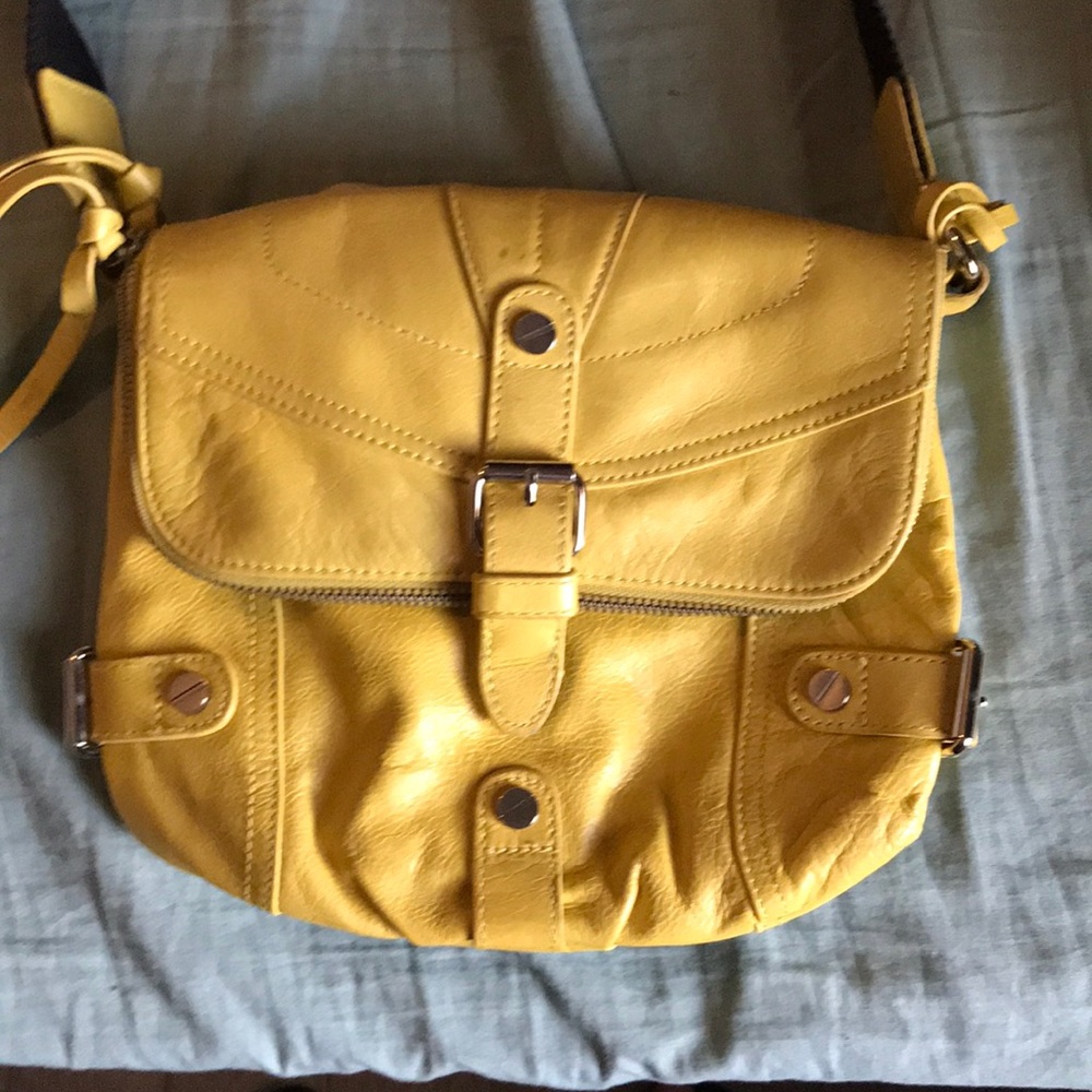 L.A.M.B. Yellow crossbody bag